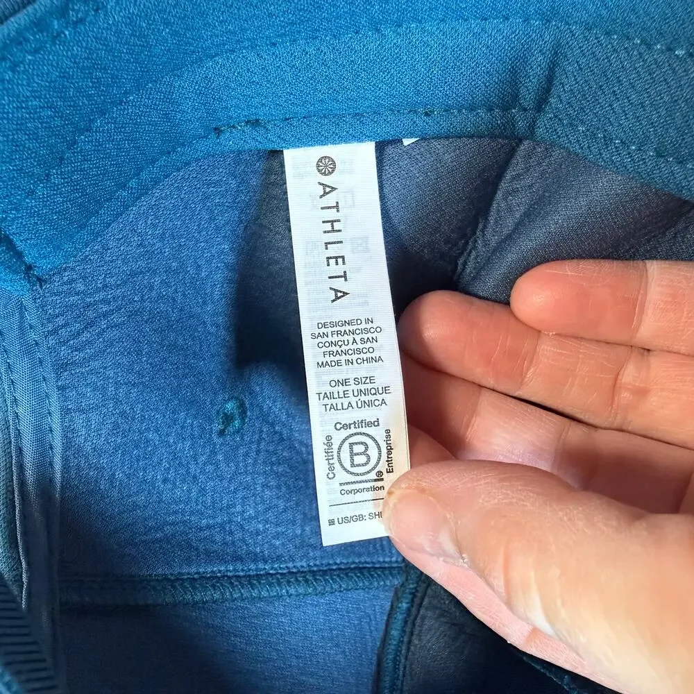 Athleta teal baseball